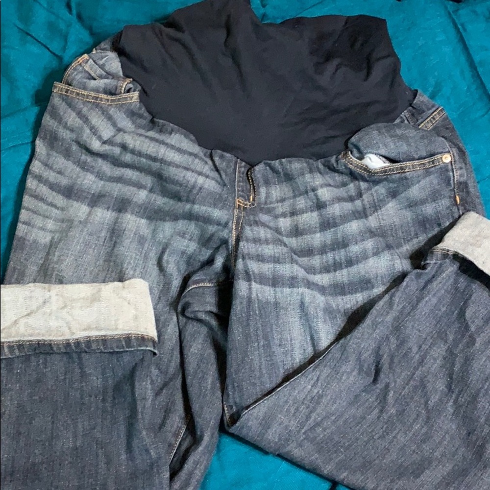 Indigo Moon (Macy’s) Size 1X Cuffed crops